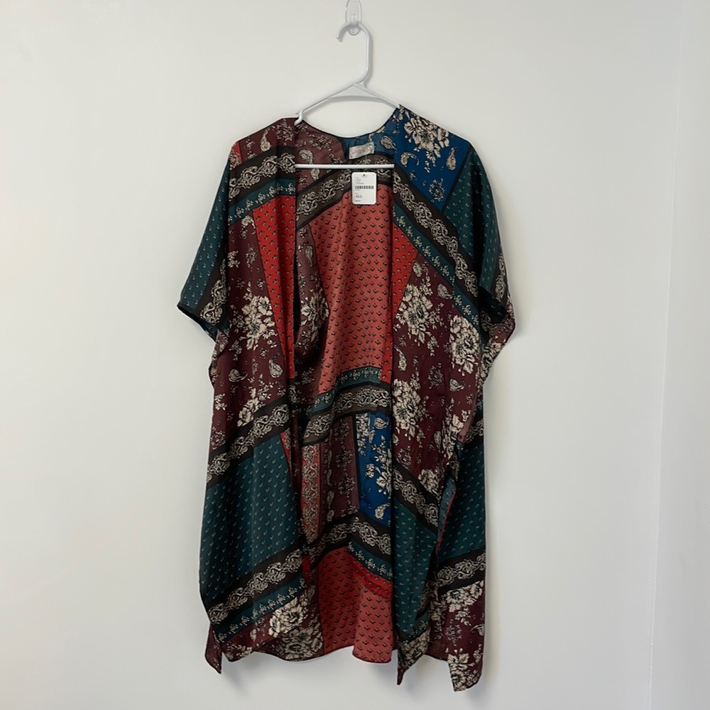 Color Block Kimono
